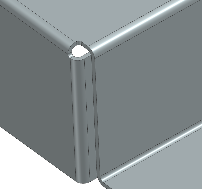 fixed and completed part